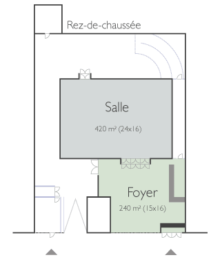 plan rez-de-chauss�e